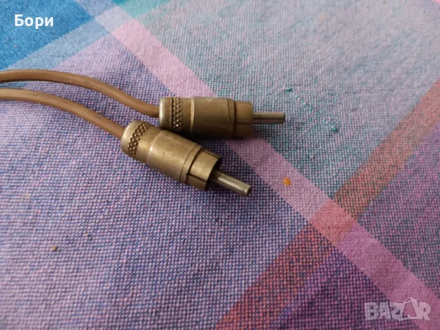 Петица х два чинч/RCA метални, снимка 6 - Други - 48493839