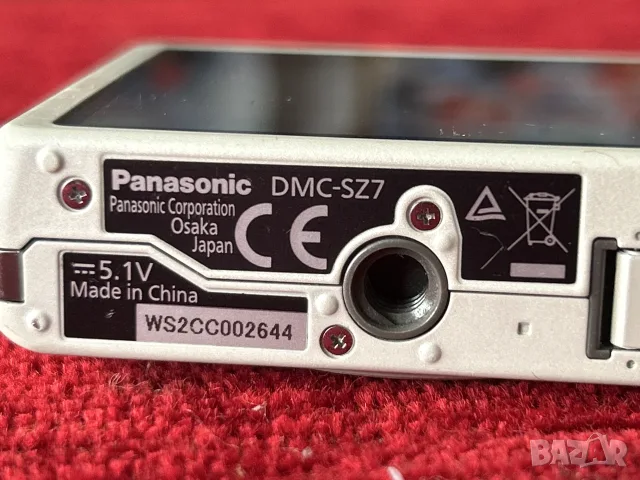 фотоапарат Panasonic Lumix от серията SZ  DMC-SZ7, снимка 3 - Фотоапарати - 56116458