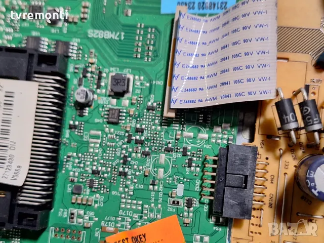 MAIN BOARD ,17MB82S, for телевизор SANG модел 32114,for 32inc DISPLAY VES315WNDS-01, снимка 3 - Части и Платки - 48276632