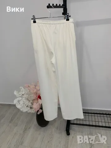 Бял панталон в размер XS, подходящ и за S, снимка 6 - Панталони - 50257566