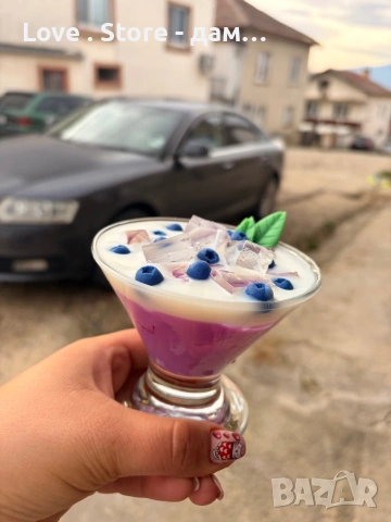 Подарък , свещ ръчна изработка ароматна и нежна , снимка 6 - Декорация за дома - 53614208