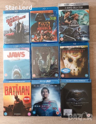 Филми на Blu Ray - Мисията невъзможна, Батман, Супермен, Тор, Петък 13rassic World, снимка 2 - Blu-Ray филми - 29320765