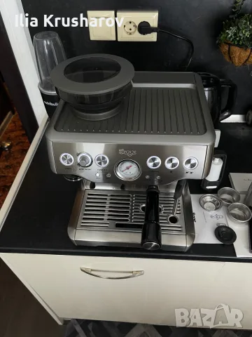 Кафемашина Sage Barista Express , снимка 2 - Кафемашини - 56005455