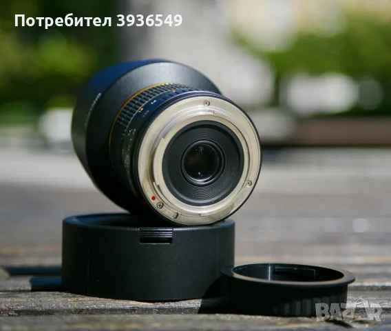 Обектив Samyang 14 2.8 ed as if Canon, снимка 4 - Обективи и филтри - 56073245
