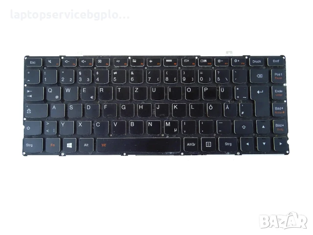 Оригинална Клавиaтура Lenovo Ideapad Yoga 2 Pro 13" 20266 backlit 25212831 PK130S91A19 Голям Ентър, 