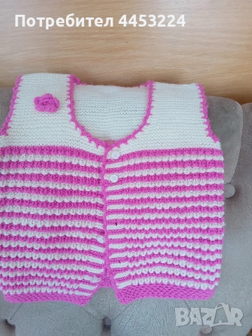 Детски и бебешки жилетки ,елечета, палтенца и бебешки комплект , снимка 8 - Жилетки и елечета за бебе - 50904871