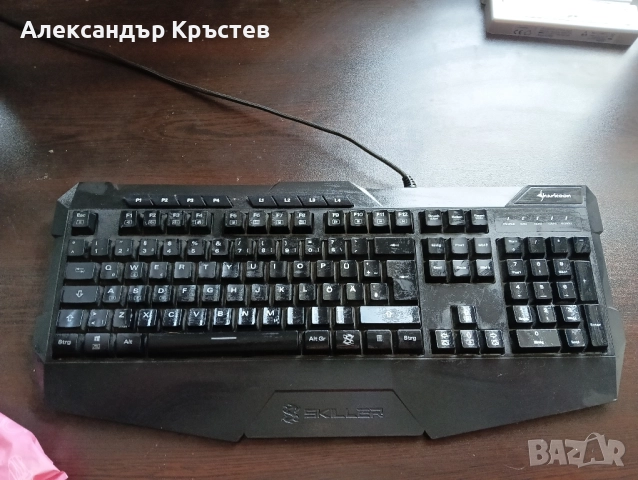 Геймърска клавиатура sharkoon НАМАЛЕНИЕ, снимка 4 - Клавиатури и мишки - 52391567