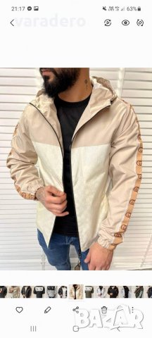 Мъжки акета ветровки Versace, снимка 6 - Спортни дрехи, екипи - 35872184