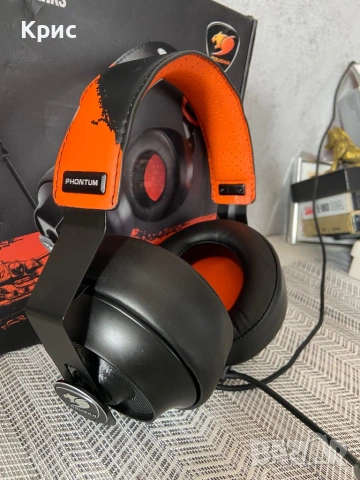 Геймърски Слушалки Cougar Phontum, снимка 3 - Слушалки за компютър - 53703481