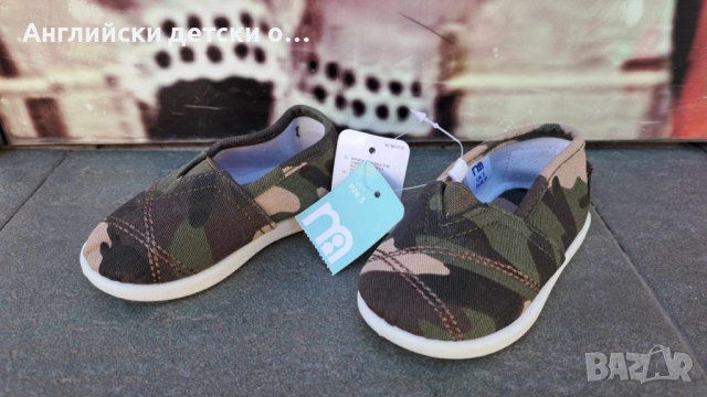 Английски детски кецки-MOTHERCARE, снимка 2 - Детски гуменки - 44471099