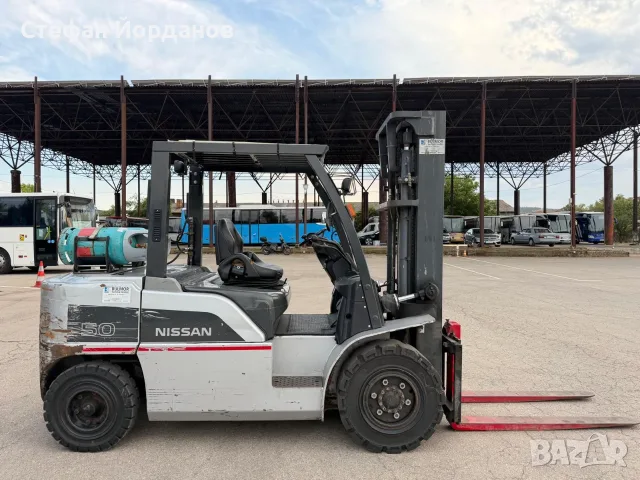 Мотокар Nissan GX 50 5Тона, снимка 5 - Индустриална техника - 56081166