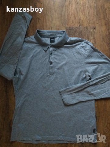 hugo boss mens polo long slieve - страхотна мъжка блуза , снимка 10 - Блузи - 35935707