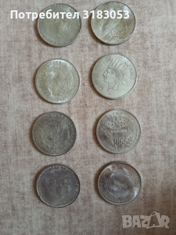 Американски монети , снимка 2 - Нумизматика и бонистика - 36359405
