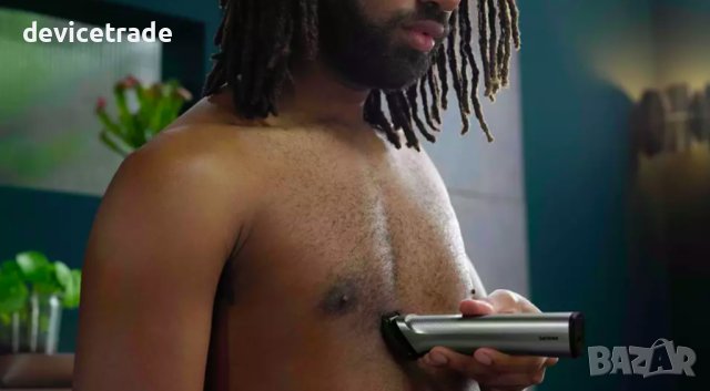 Тример Philips Multigroom MG7736/15, 16 in 1, Самозаточващи се метални остриета, снимка 4 - Тримери - 42711085