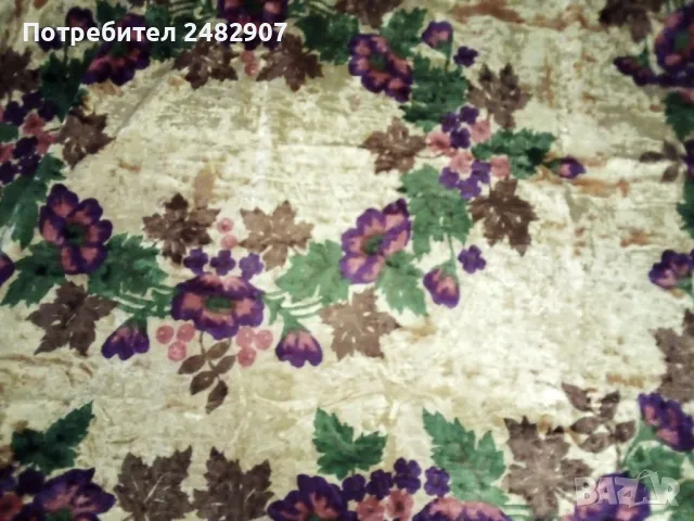 Плюшена покривка - ретро, снимка 11 - Покривки за маси - 48481752