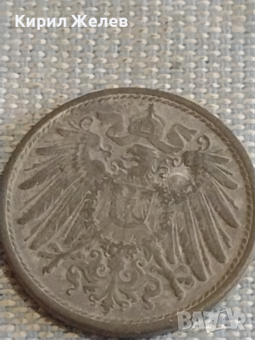 Четири монети DEUTCHES REICH PFENNIG Германия стари редки за КОЛЕКЦИЯ 31512, снимка 3 - Нумизматика и бонистика - 44636392