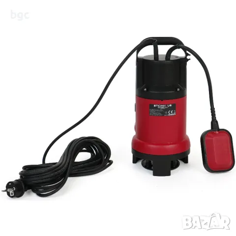 НОВА ПОМПА за мръсна вода Steinhaus PRO-SP750, 750W, 13000 л/ч, 0.85 бара - 24 МЕСЕЦА ГАРАНЦИЯ