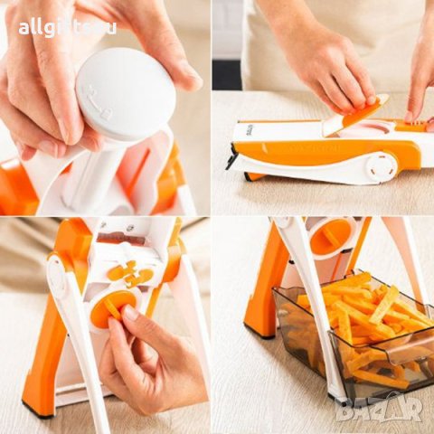 Ренде Кухненско ренде за готвене многофункционално Digital One SP00635 Brava уникална пружинна техно, снимка 2 - Други стоки за дома - 39510926