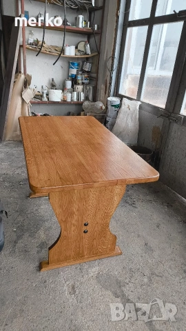 Маса от масив дъб., снимка 5 - Маси - 53568400