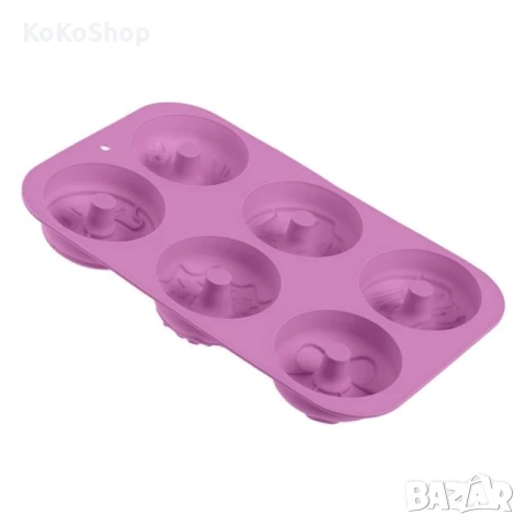 Форма за донъти-16.5x28 см./силиконова форма за донъти/форма за понички, снимка 2 - Форми - 51228972