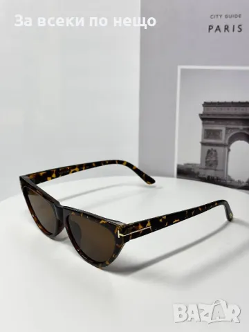 Tom Ford Слънчеви Очила С UV400 Защита С ПОДАРЪК🎁Калъф Том Форд - Различни Цветове Код E100, снимка 5 - Слънчеви и диоптрични очила - 50231121