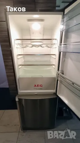 ХЛАДИЛНИК ФРИЗЕР  AEG   SANTO, снимка 5 - Хладилници - 49539737