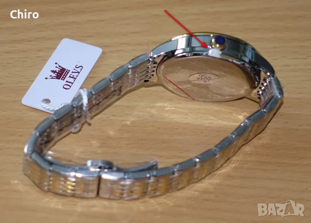 Мъжки кварцов часовник OLEVS, снимка 5 - Мъжки - 47343552