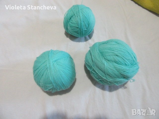 ГРАНКА И ТРИ КЪЛБЕТА ПОЛИАКРИЛНА ПРЕЖДА - 300гр., снимка 5 - Други - 38924498