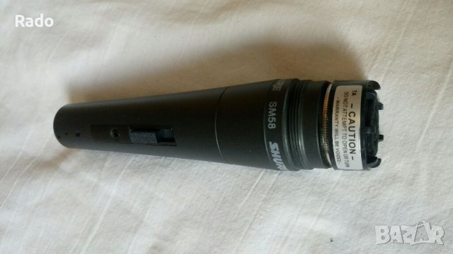 Продавам микрофон "SHURE 58", снимка 2 - Други - 39550383