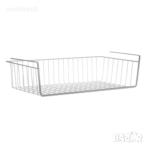 Метален органайзер, Бял, 50x25.5x13.5 см., снимка 2 - Органайзери - 51348255