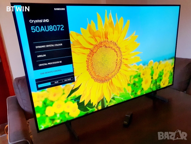 Телевизор - SAMSUNG 50 ИНЧА - Smart - 4K - Ultra - HD - LED !, снимка 7 - Телевизори - 52508604