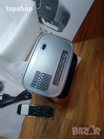 Android 11 проектор с 5G 2.4G Dual WiFi BT 1080P 8000 Лумена, 30 000 часа, 4K и твърд диск, снимка 13 - Плейъри, домашно кино, прожектори - 50503829