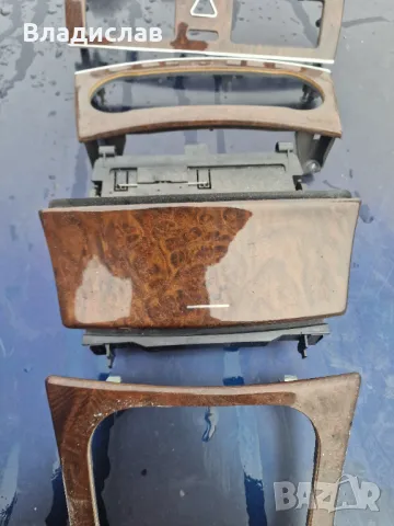 Интериорни махагонови лайсни Mercedes w203 C-Class , снимка 5 - Части - 48735621