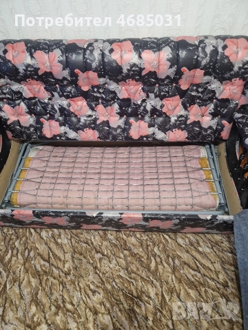 холова гарнитура, снимка 3 - Дивани и мека мебел - 52817676