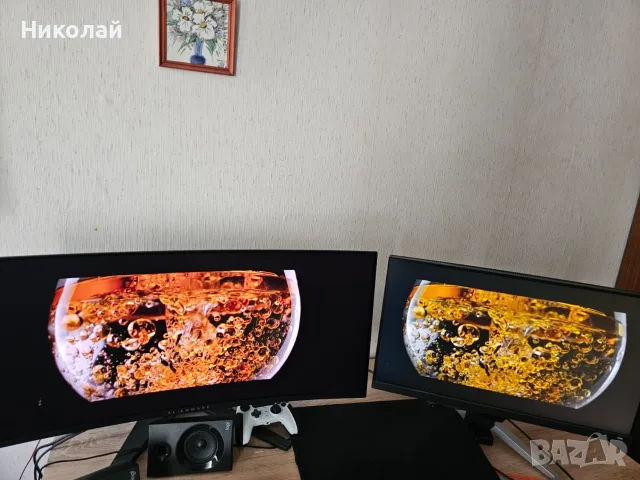 Гаранционно подменен DELL Alienware 34 inch Curved QD-OLED Gaming монитор - AW3423DWF, снимка 10 - Монитори - 56085842