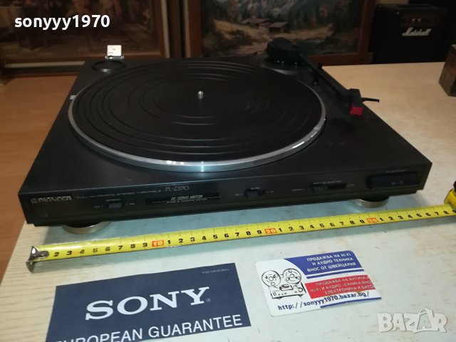 pioneer PL-Z570 made in japan 12v внос swiss 2906231300LNV, снимка 4 - Грамофони - 41393131