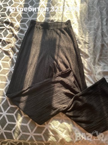 Дамски черен панталон Зара, снимка 1 - Панталони - 41946720