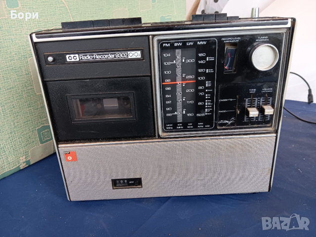 BASF CC Radio-Recorder 9302 CrO2 1974/75, снимка 1 - Радиокасетофони, транзистори - 44594382