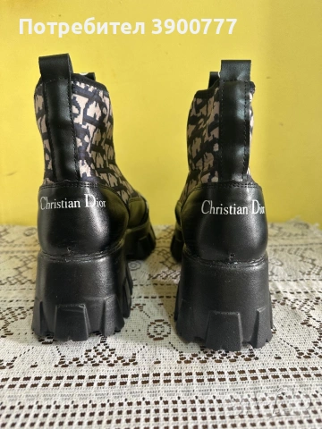 Боти Dior дамски , снимка 4 - Дамски боти - 53118324