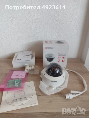 Камера Hikvision AcuSense Dome IP Camera 4MP 2.8mm - нова