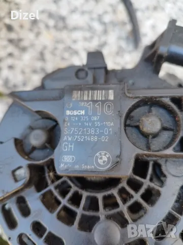 Продавам генератор BMW 3 E46,номер 0 124 325 087, снимка 3 - Части - 49420682