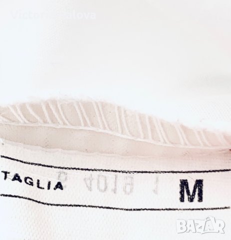 Бяла рокля BENETTON, памук, снимка 8 - Рокли - 41616341