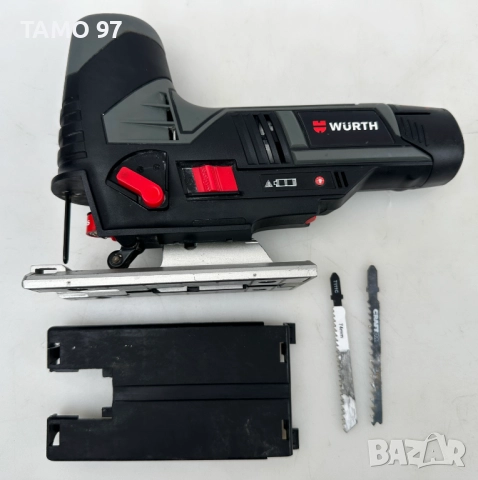 Wurth акумулаторен сет 2броя винтоверт, фенер, радио, зеге, циркуляр 10.8V, снимка 7 - Други инструменти - 52897746