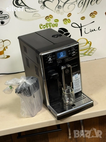 Кафемашина кафе автомат Saeco PicoBarista с гаранция, снимка 9 - Кафемашини - 53573869