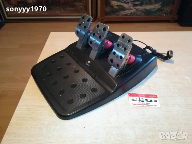 LOGITECH-ПЕДАЛИ ЗА ИГРА ВНОС ГЕРМАНИЯ 0702221128, снимка 6 - Аксесоари - 35700251