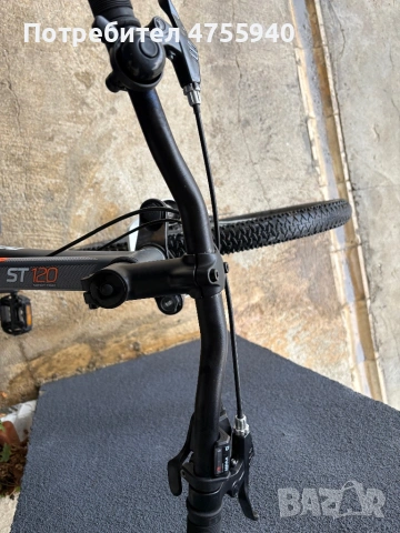 Планински велосипед Rockrider ST 120 Sport Trail + звънец и поставка за шише, снимка 9 - Велосипеди - 53720954