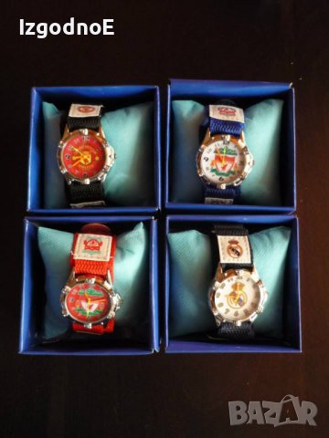 Футболни часовници Ливърпул, Манчестър Юнайтед, Арсенал, Барселона и други, снимка 1