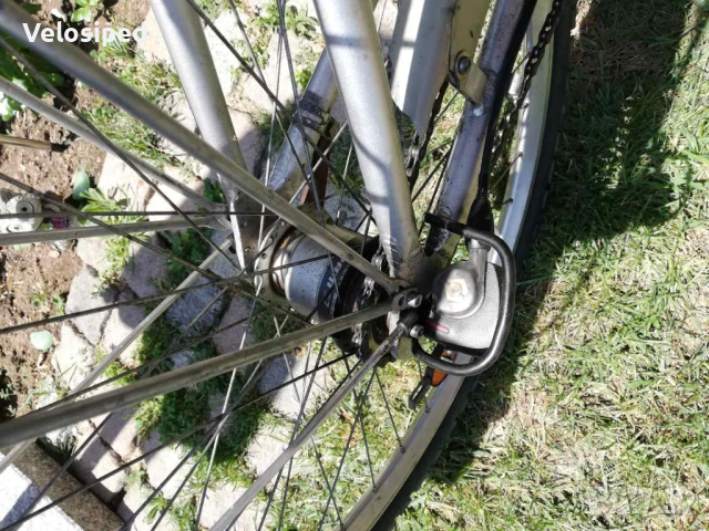 Алуминиев велосипед Mifa германия ниска рамка., снимка 6 - Велосипеди - 51132598