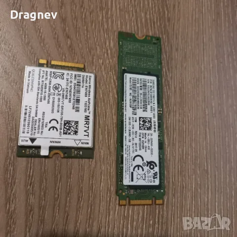 M.2 sata 128GB Samsung и LTE модул, снимка 1 - Твърди дискове - 49362373