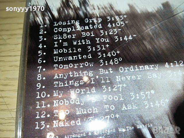 AVRIL LAVIGNE ORIGINAL CD 2103231801, снимка 11 - CD дискове - 40086228